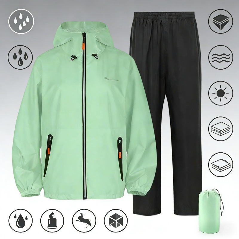 Full Body Waterproof Rain Suit - Cycling Gear Men 评论和价格