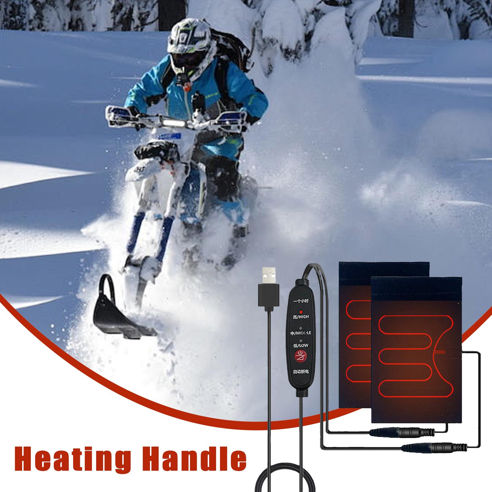 Heated Handlebar Grip 5V Motor - Cycling Gear In Winter 评论和价格