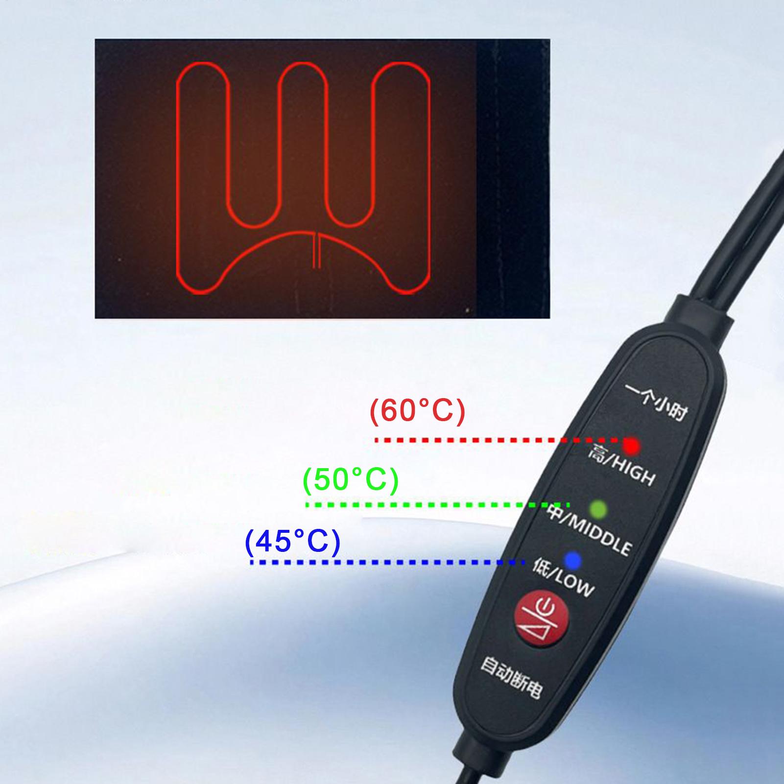 Heated Handlebar Grip 5V Motor - Cycling Gear In Winter 评论和价格