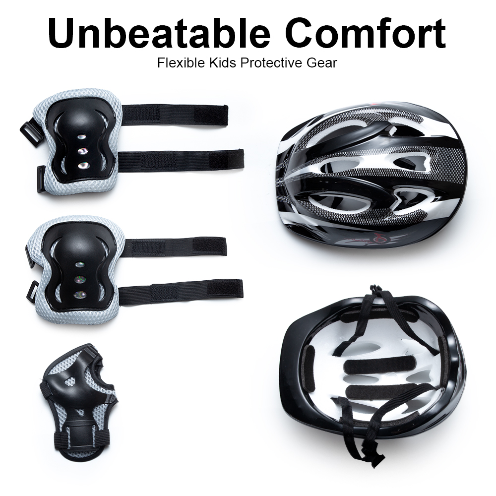 7 in 1 Kids Protective Gear Se - Cycling Safety Gear For Kids 评论和价格