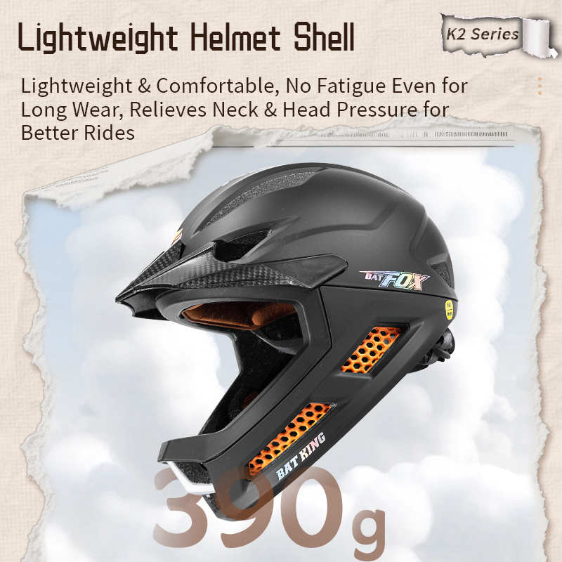 BATFOX Kids Full Face Cycling  - Cycling Safety Gear For Kids 评论和价格