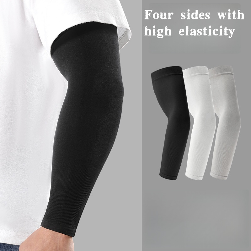 2pcs Ice Silk Arm Sleeves, Bre - Cycling Gear Men 评论和价格