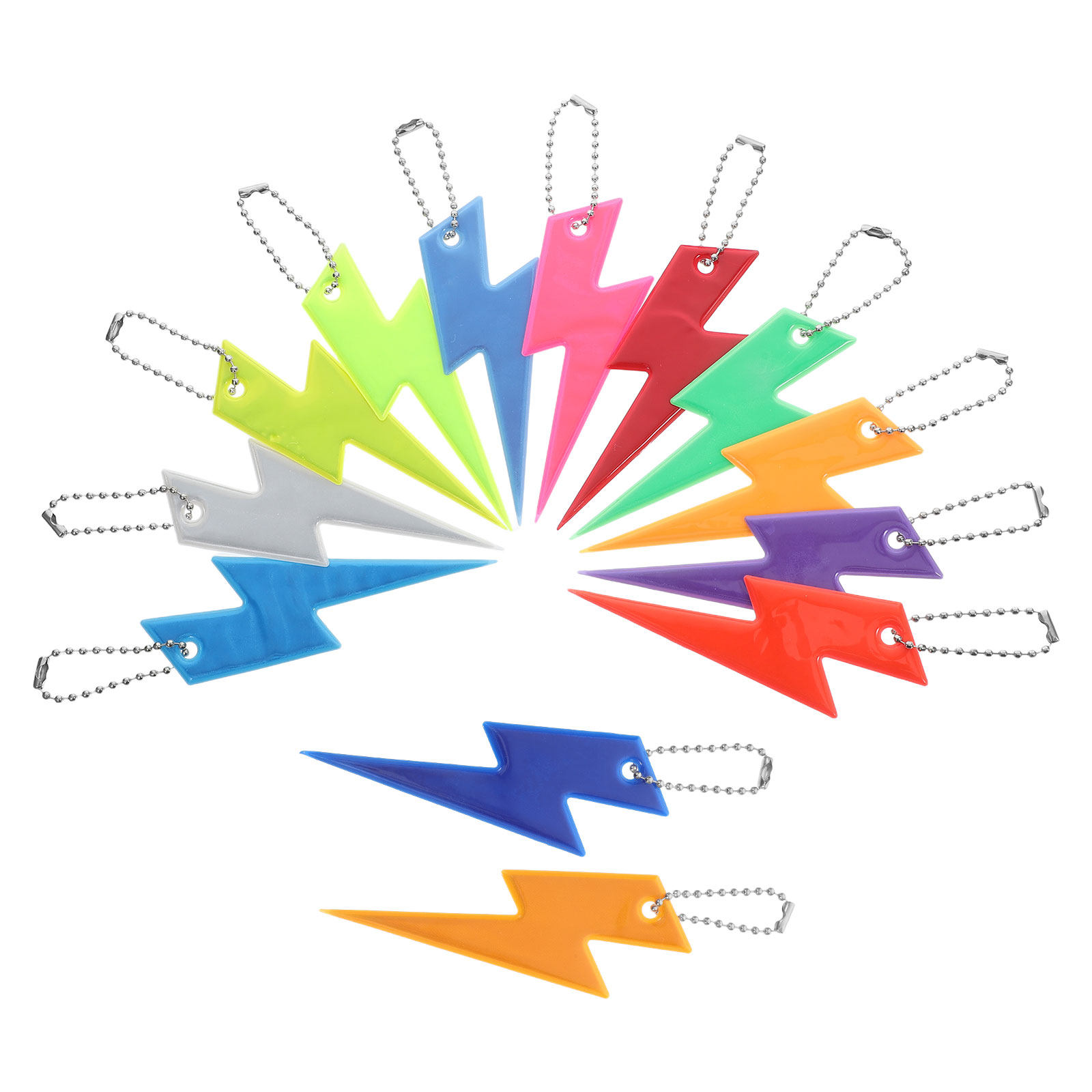 13Pcs Reflective Keychain Back - Cycling Safety Gear For Kids 评论和价格