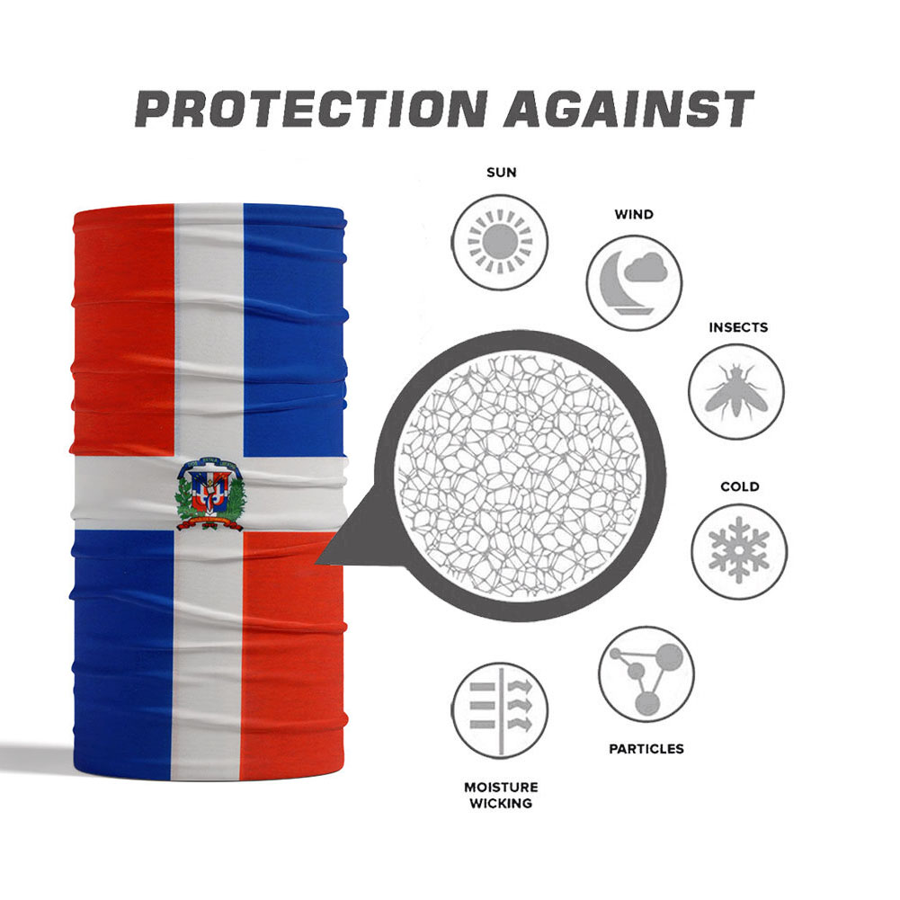 Dominica National Flag Bandana - Cycling Gear Men 评论和价格