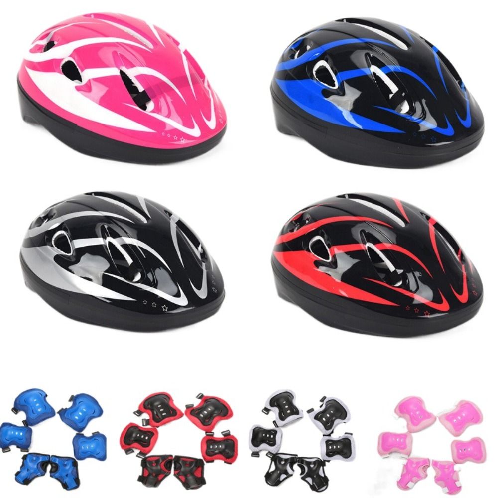 Kids Helmet Knee Elbow Pads Wr - Cycling Safety Gear For Kids 评论和价格