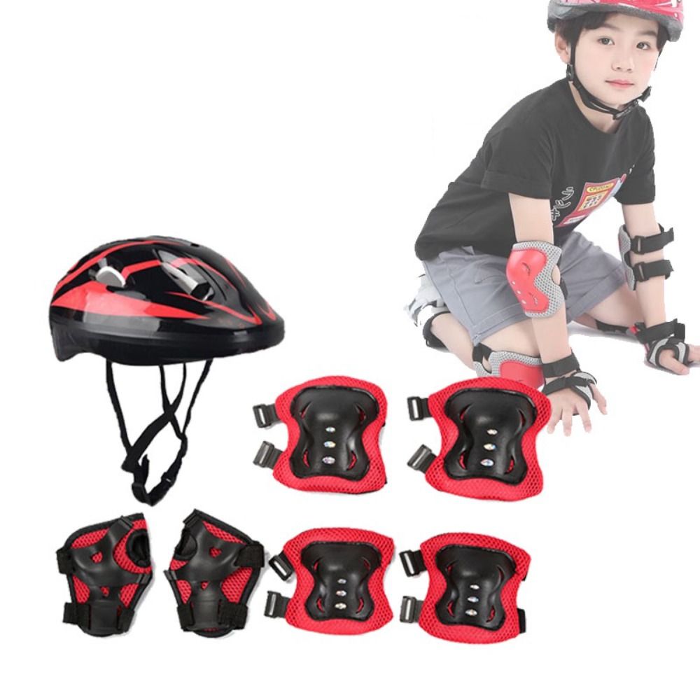 Kids Helmet Knee Elbow Pads Wr - Cycling Safety Gear For Kids 评论和价格