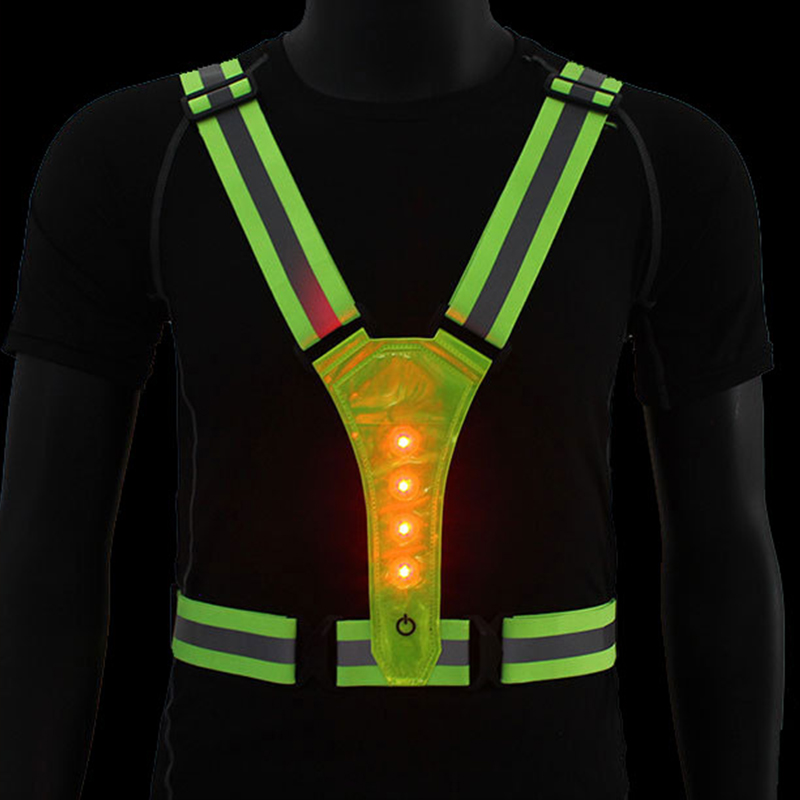 Adjustable LED Running & Cycli - Cycling Gear In Winter 评论和价格