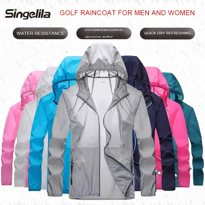 Golf Raincoat Lightweight Jack - Cycling Gear Men 评论和价格