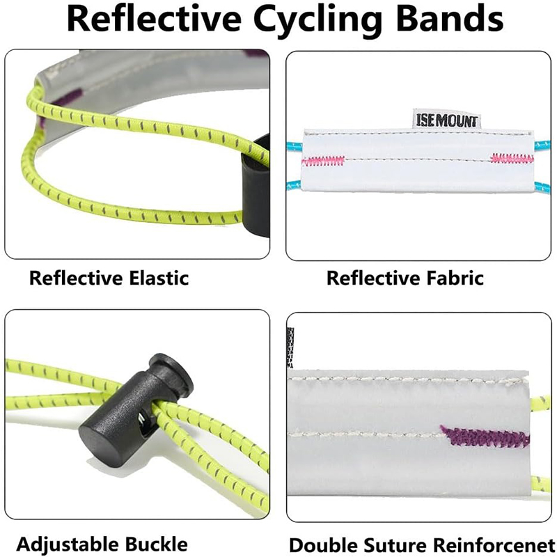 Reflective Cycling Pants Strap - Cycling Gear Men 评论和价格