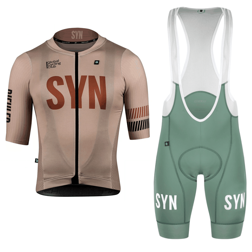 SYN Brown Cycling Clothing men - Cycling Gear Clothing 评论和价格