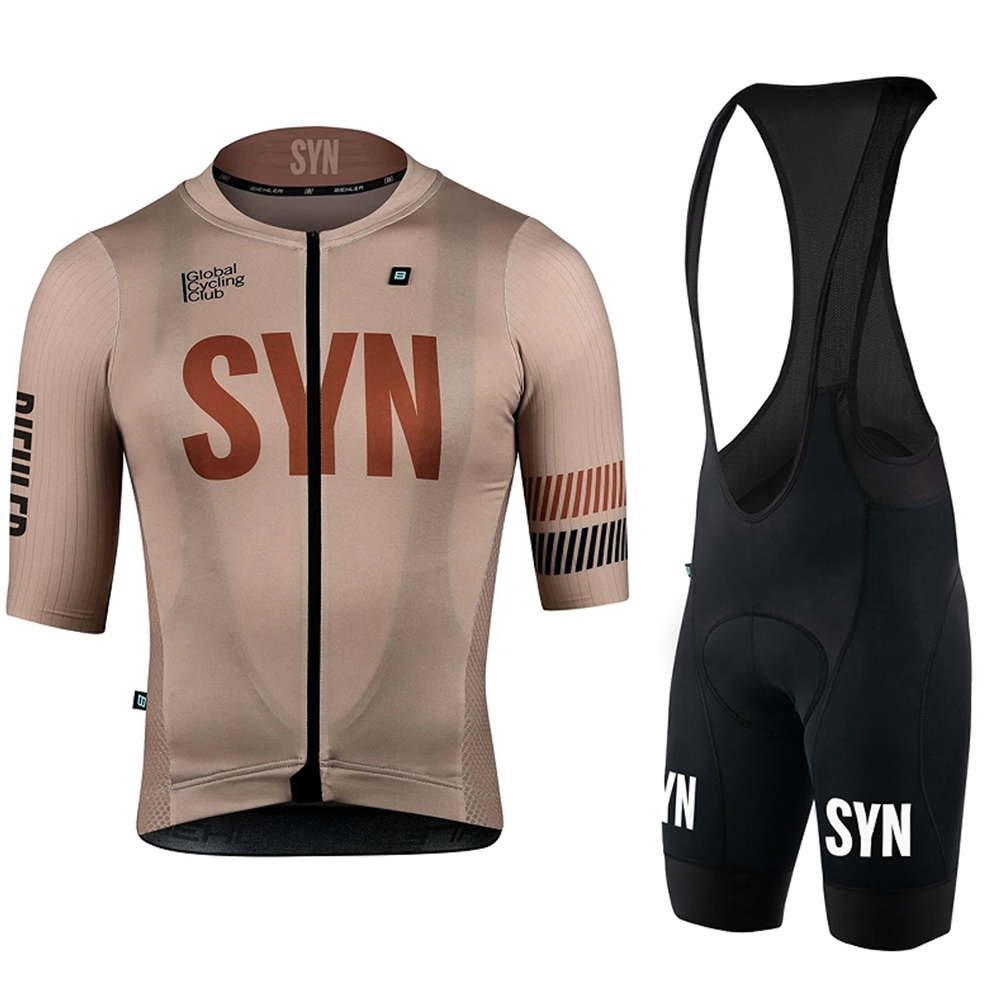 SYN Brown Cycling Clothing men - Cycling Gear Clothing 评论和价格