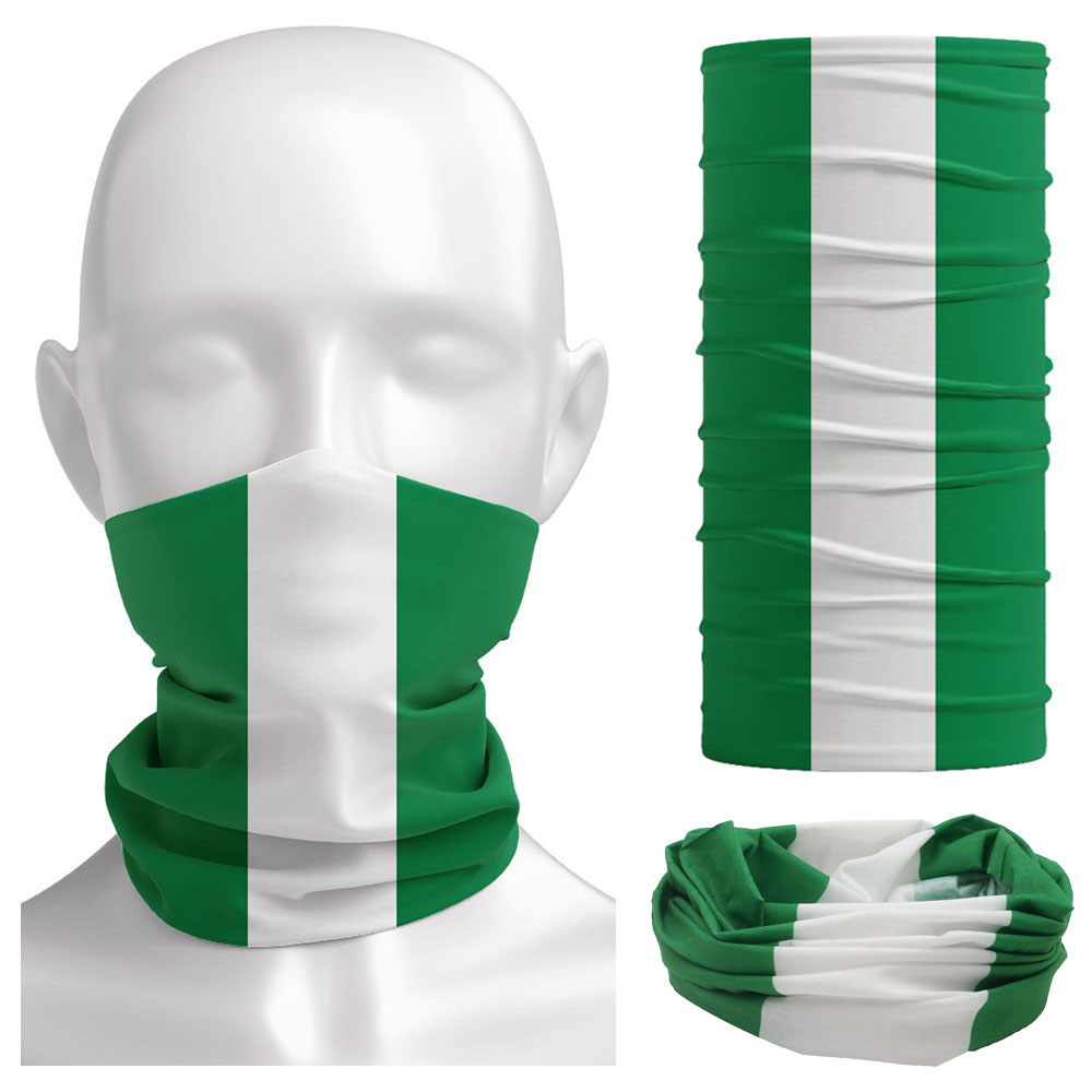 Nigeria Flag Bandanna Women Ne - Cycling Gear Men 评论和价格
