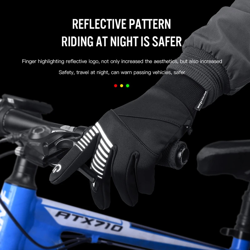 Winter Cycling Gloves for Men  - Cycling Gear In Winter 评论和价格