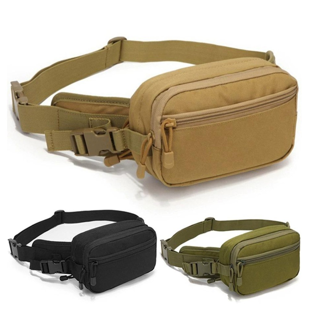 Tactical Waist Pack Waterproof - Cycling Gear Men 评论和价格