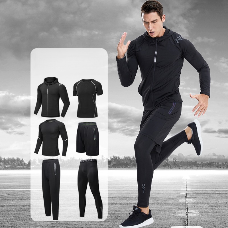 Luluesses Men's 6-Piece Sports - Cycling Gear Men 评论和价格
