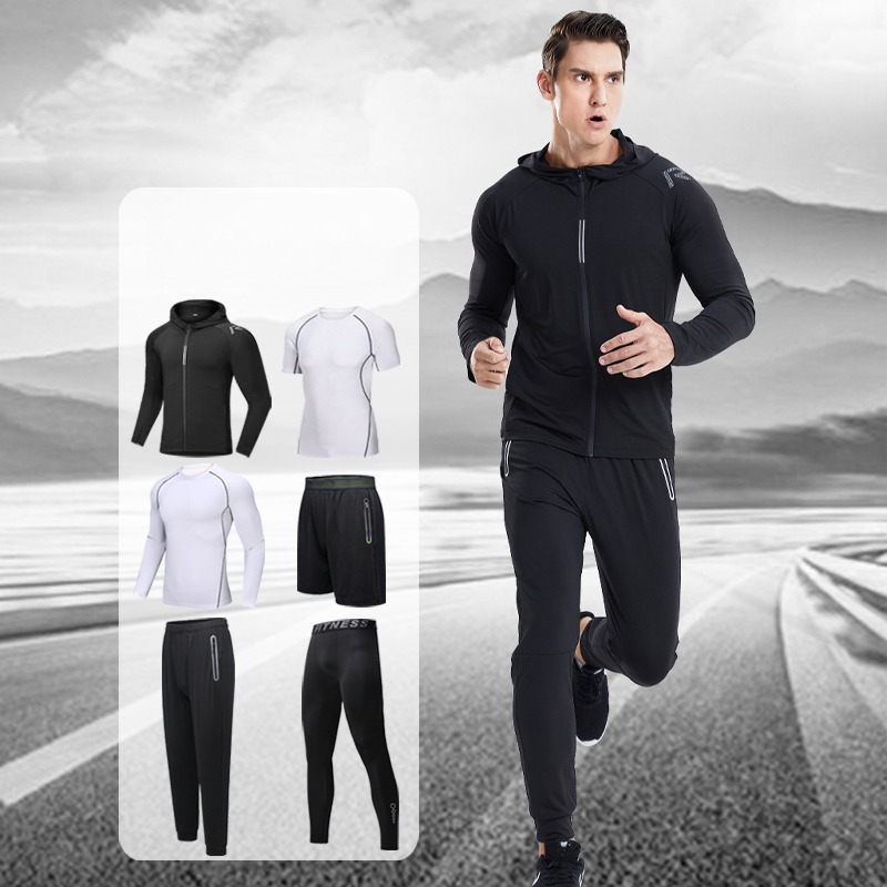 Luluesses Men's 6-Piece Sports - Cycling Gear Men 评论和价格