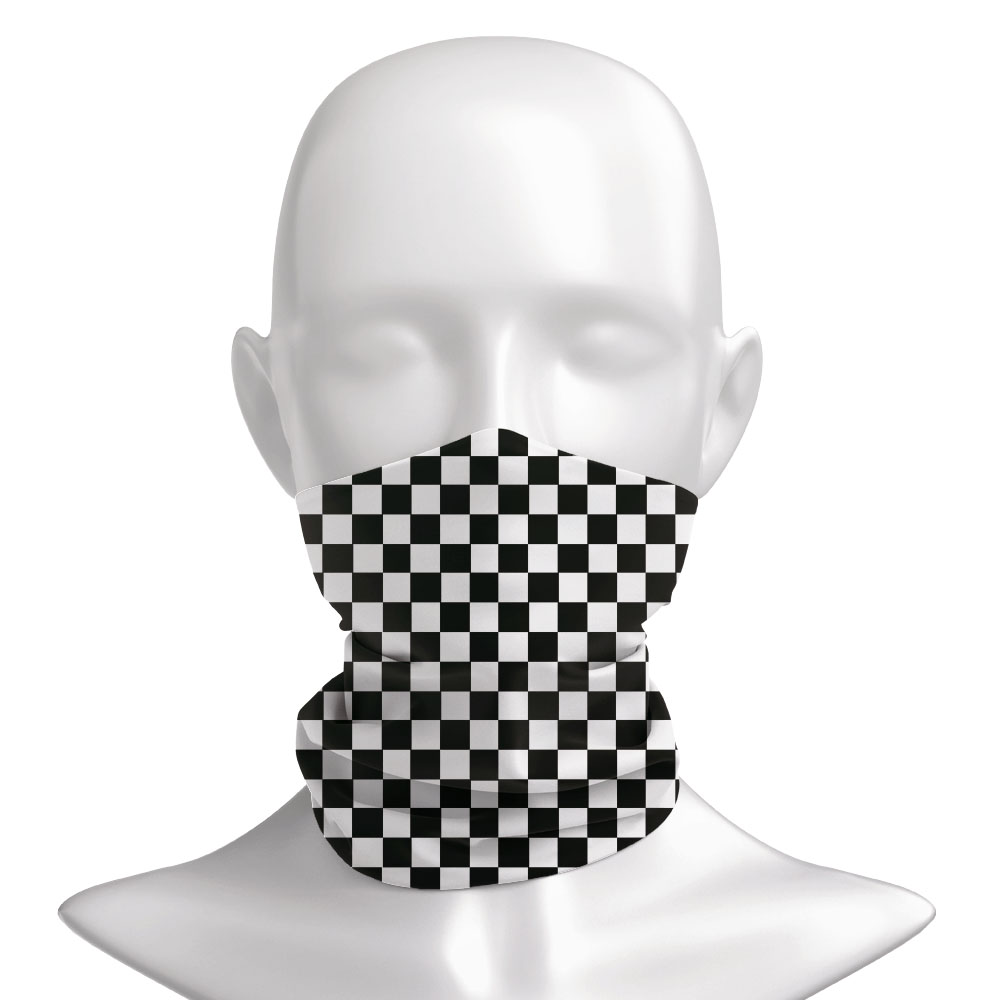 Checkered Ska Printed Headband - Cycling Gear Men 评论和价格
