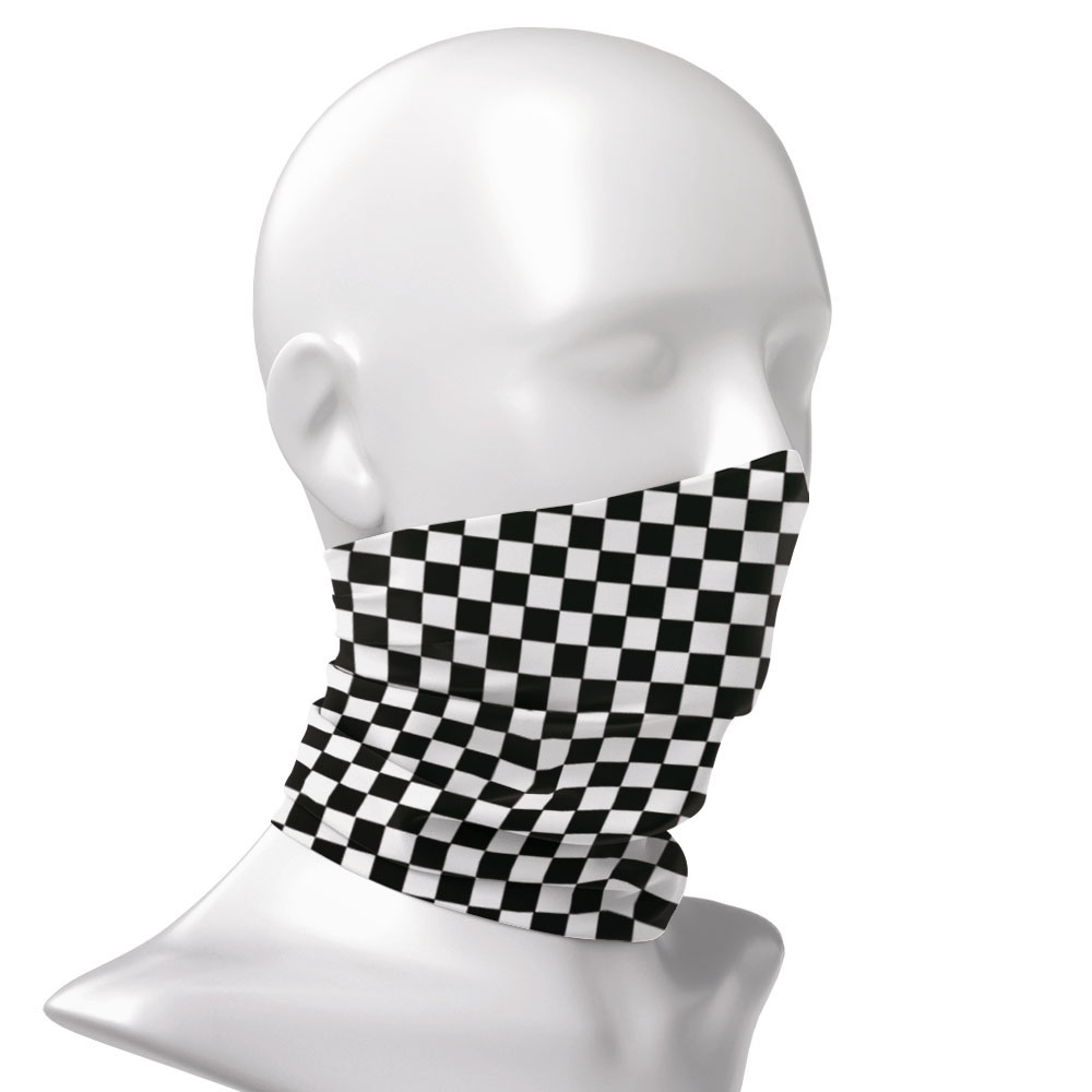 Checkered Ska Printed Headband - Cycling Gear Men 评论和价格